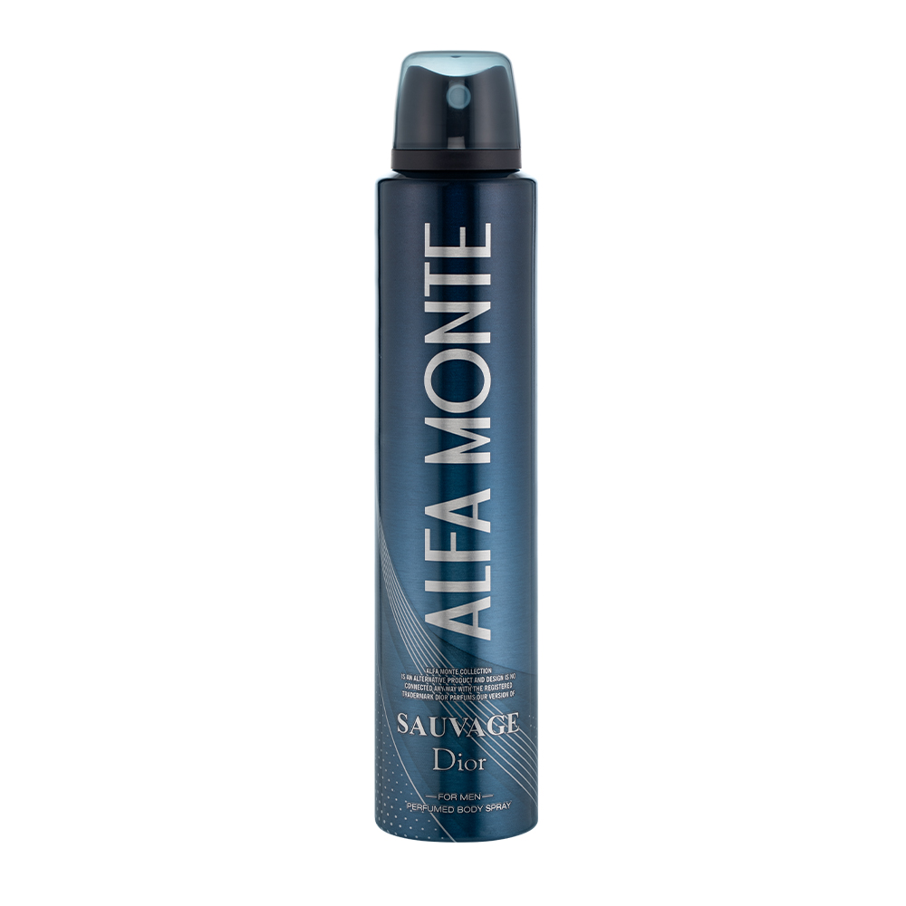 اسپری بدن مردانه الفامونته رایحه SAUVAGE Dior