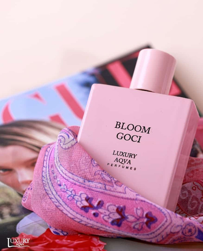 ادکلن زنانه لاکچری اکوا رایحه BLOOM GOCIحجم۵۰میل