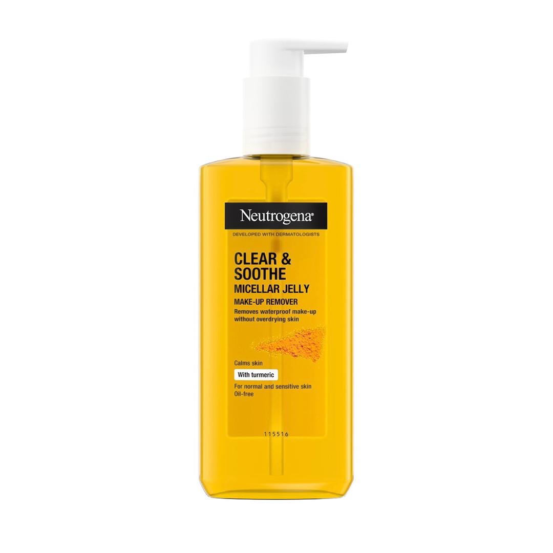 ژل شستشوی زردچوبه نوتروژینا Neutrogena | پاک‌کننده عمیق، کمک به روشن‌تر شدن پوست و ایجاد حس طراوت و شادابی (اورجینال)