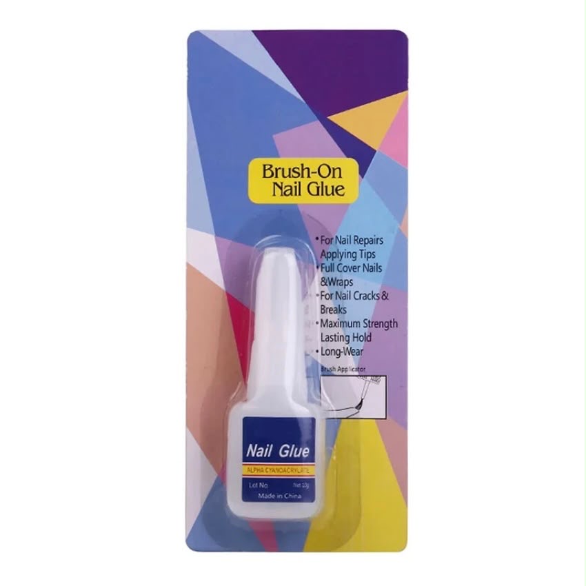 چسب ناخن مصنوعی Nail Glue مدل لاکی | چسب قوی مخصوص نصب ناخن مصنوعی، خشک شدن سریع، ماندگاری بالا، استفاده آسان و مناسب انواع ناخن مصنوعی