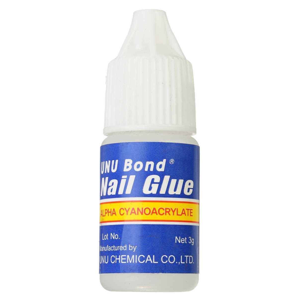 چسب ناخن قطره‌ای Nail Glue | چسب قوی مخصوص نصب ناخن مصنوعی، خشک شدن سریع، ماندگاری بالا و استفاده آسان