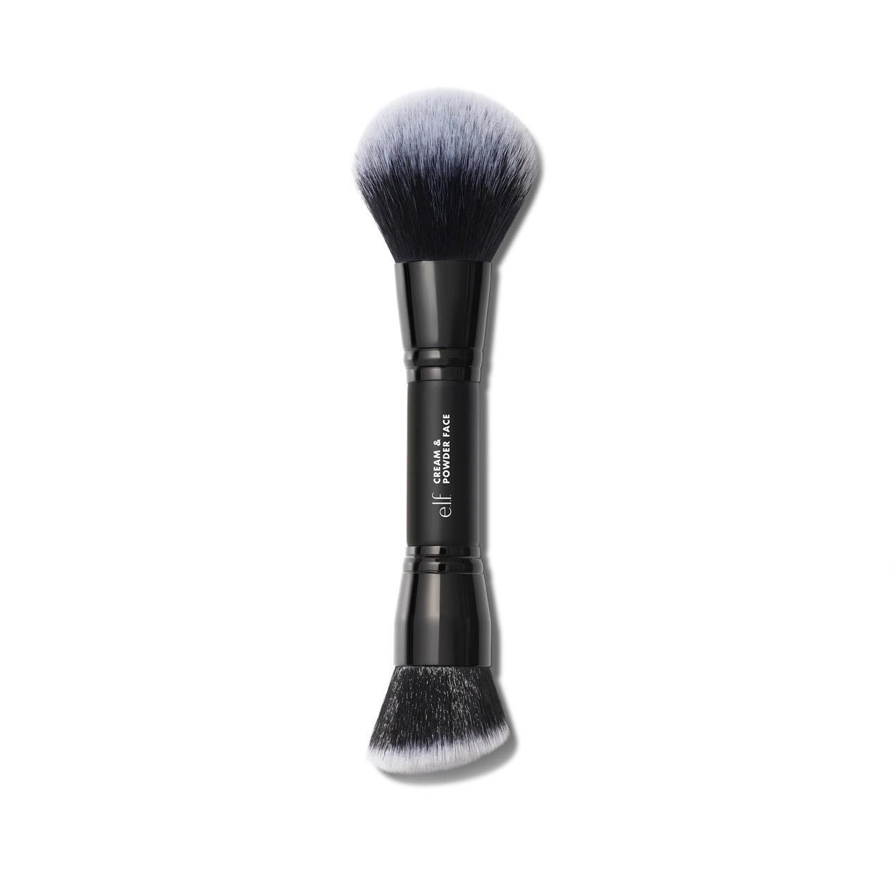 براش دوطرفه کانتور و برنزر Dual Contour & Bronzer Brush | براش حرفه‌ای مناسب کانتور، برنزر و رژگونه، با الیاف نرم، تراکم بالا و پخش یکنواخت محصولات آرایشی