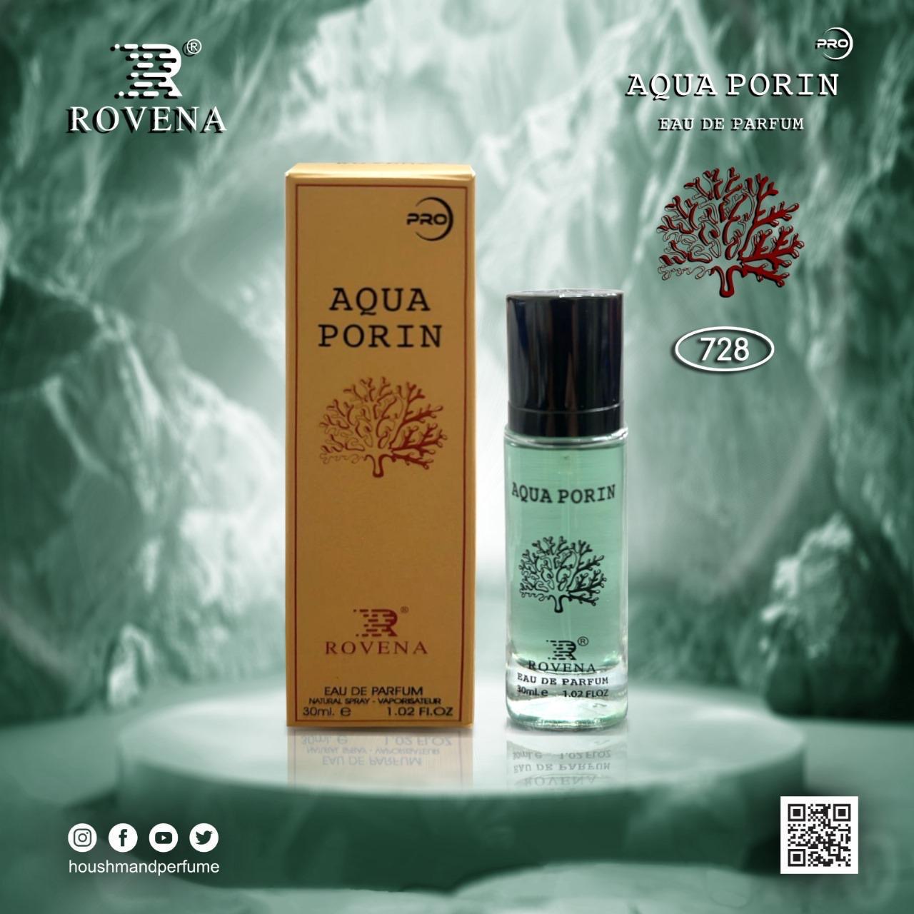ادکلن مردانه روونا رایحه AQUA PORINحجم۳۰میل (اماراتی اورجینال)