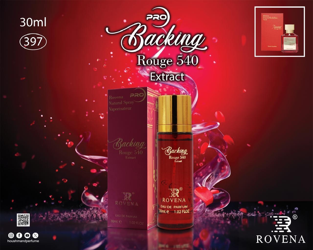 ادکلن زنانه روونا رایحه backing nouge 540 Extractحجم۳۰میل (اماراتی اورجینال)