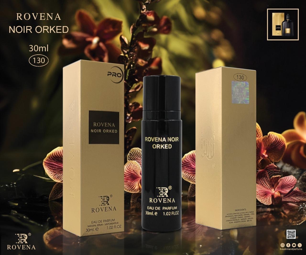 ادکلن مردانه روونا رایحه ROVENA NOIR ORKEDحجم۳۰میل ‌(اماراتی اورجینال)