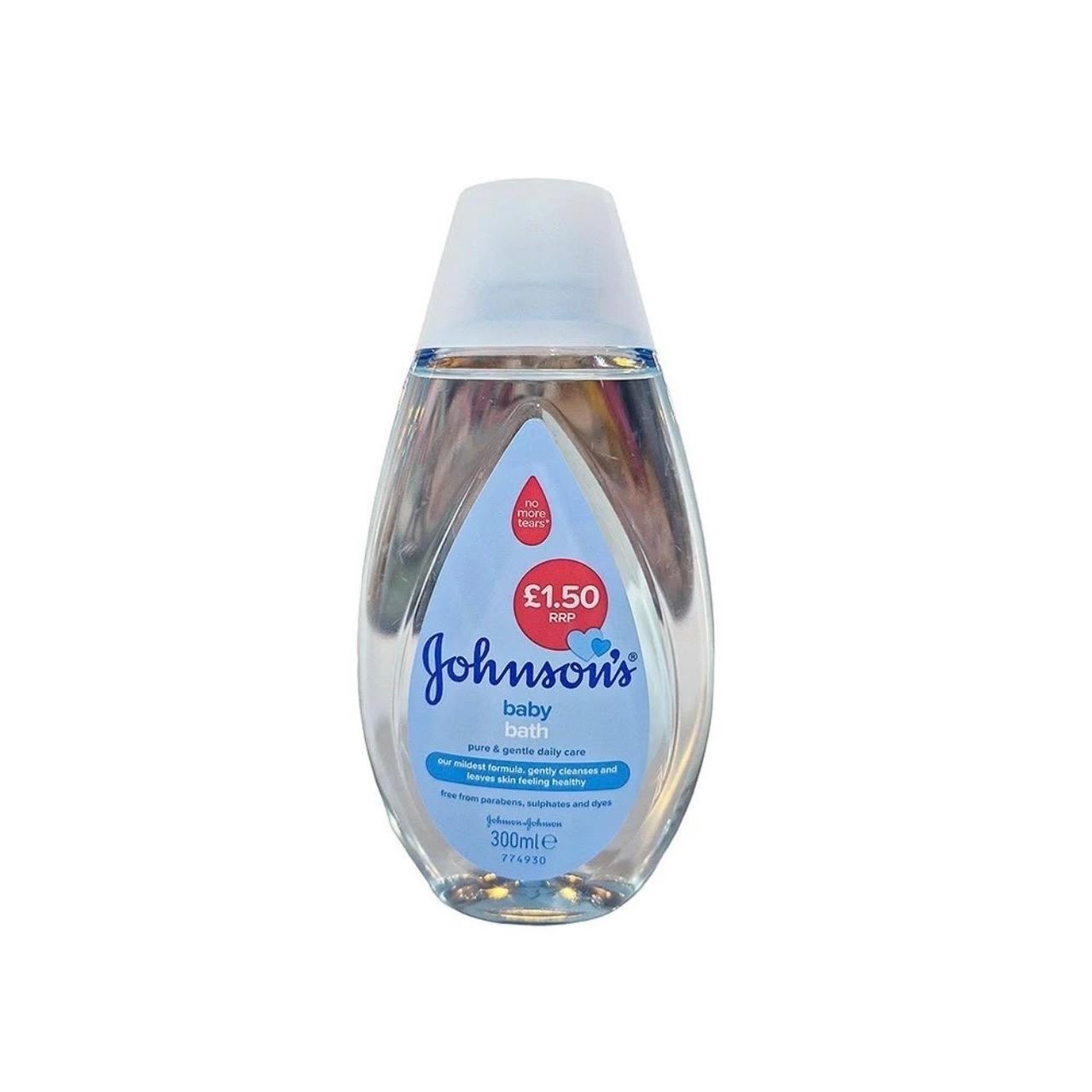 شامپو سر و بدن جانسون Johnson’s | پاک‌کننده ملایم مو و بدن، کمک به حفظ نرمی و لطافت پوست، مناسب استفاده روزانه حجم ۳۰۰ میل (اورجینال)