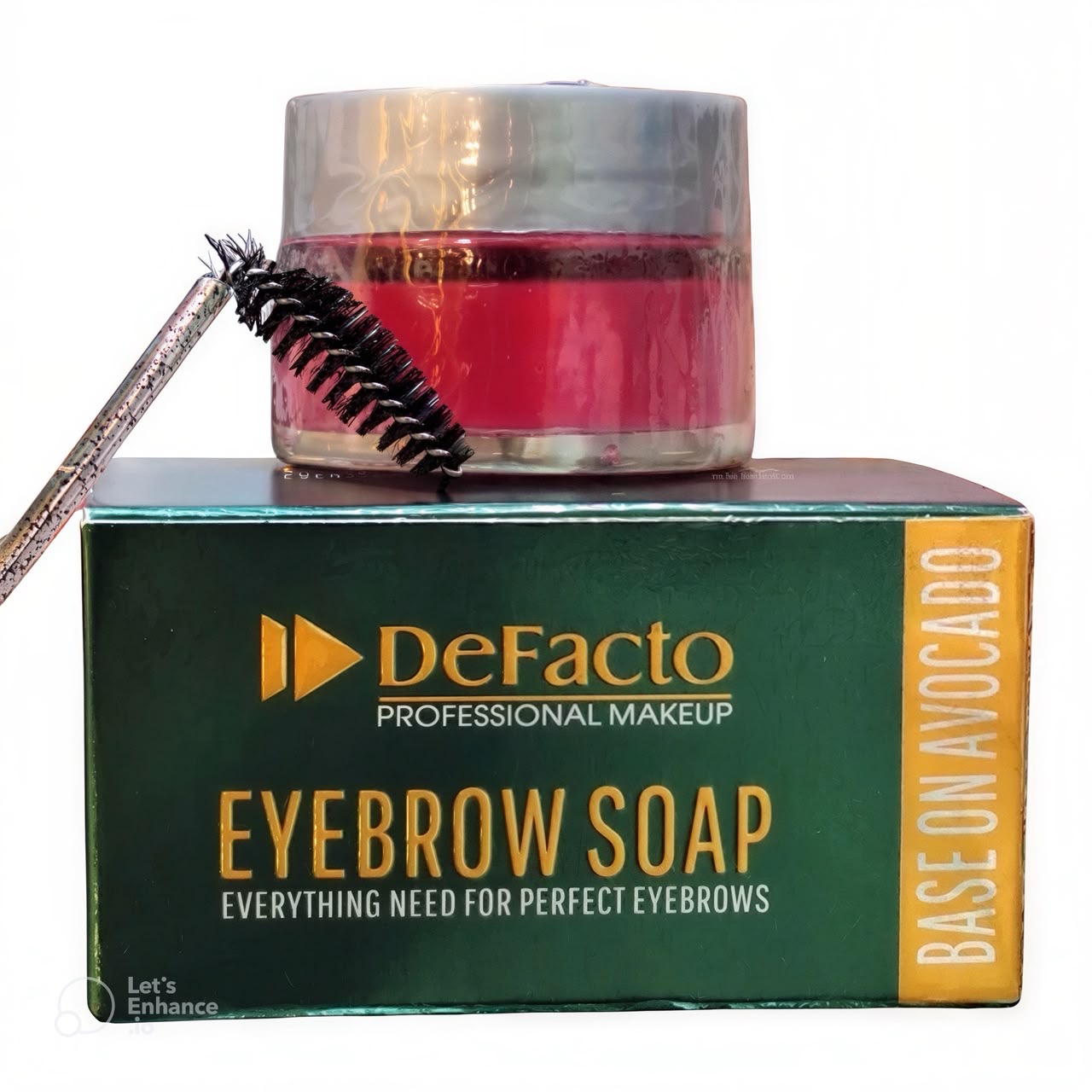 ژل ابرو کاسه‌ای دیفکتو Defacto | حالت‌دهنده، لیفت‌کننده و تثبیت‌کننده ابرو با بافت سبک، ماندگاری بالا و بدون ایجاد سفیدک (اورجینال)
