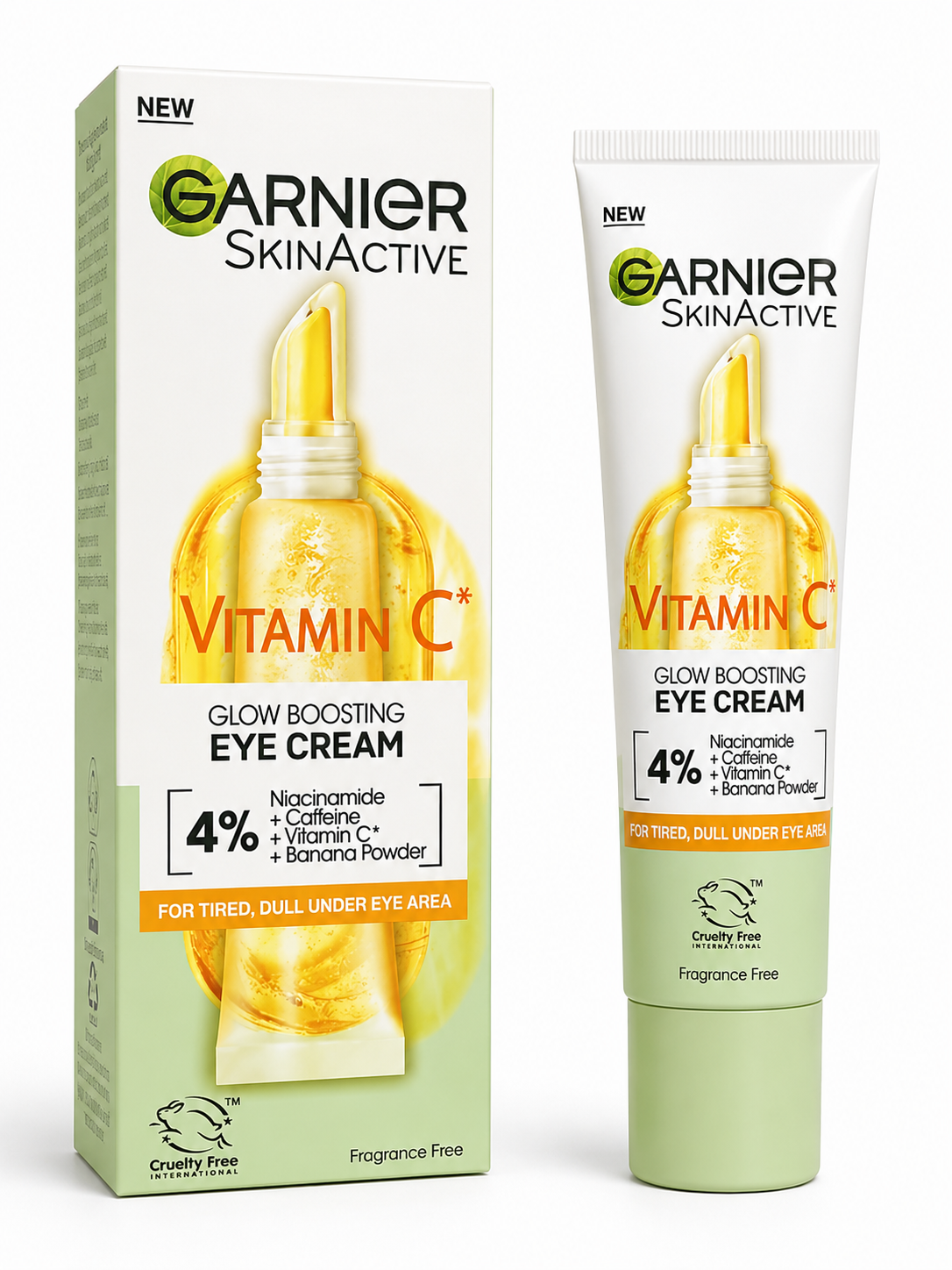 کرم دور چشم  برند گارنیر  مدل روشن کننده VITAMIN C حجم ۱۵میل (اورجینال)