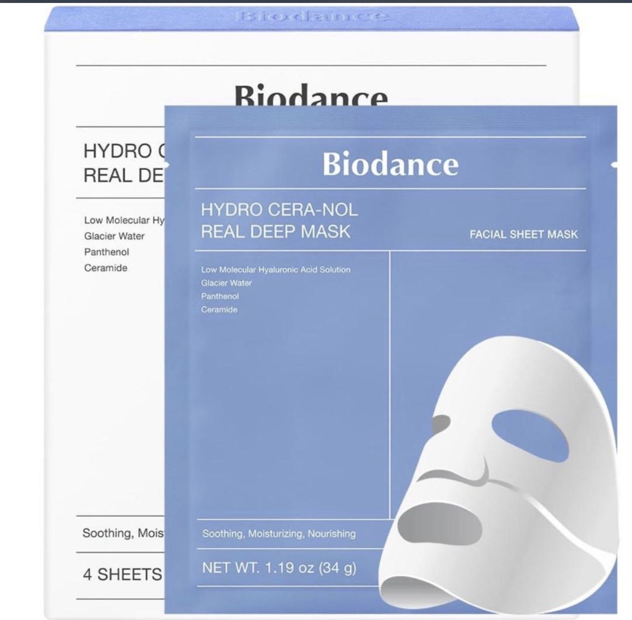ماسک بایودنس مدل Hydra Cera-nol آبرسان و تقویت کننده 1 عدد(اورجینال)