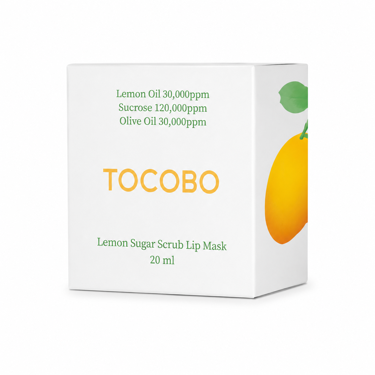 اسکراب و ماسک لب توکوبو TOCOBO Lemon Sugar Scrub Lip Mask حجم 20 میلی‌لیتر(اورجینال)