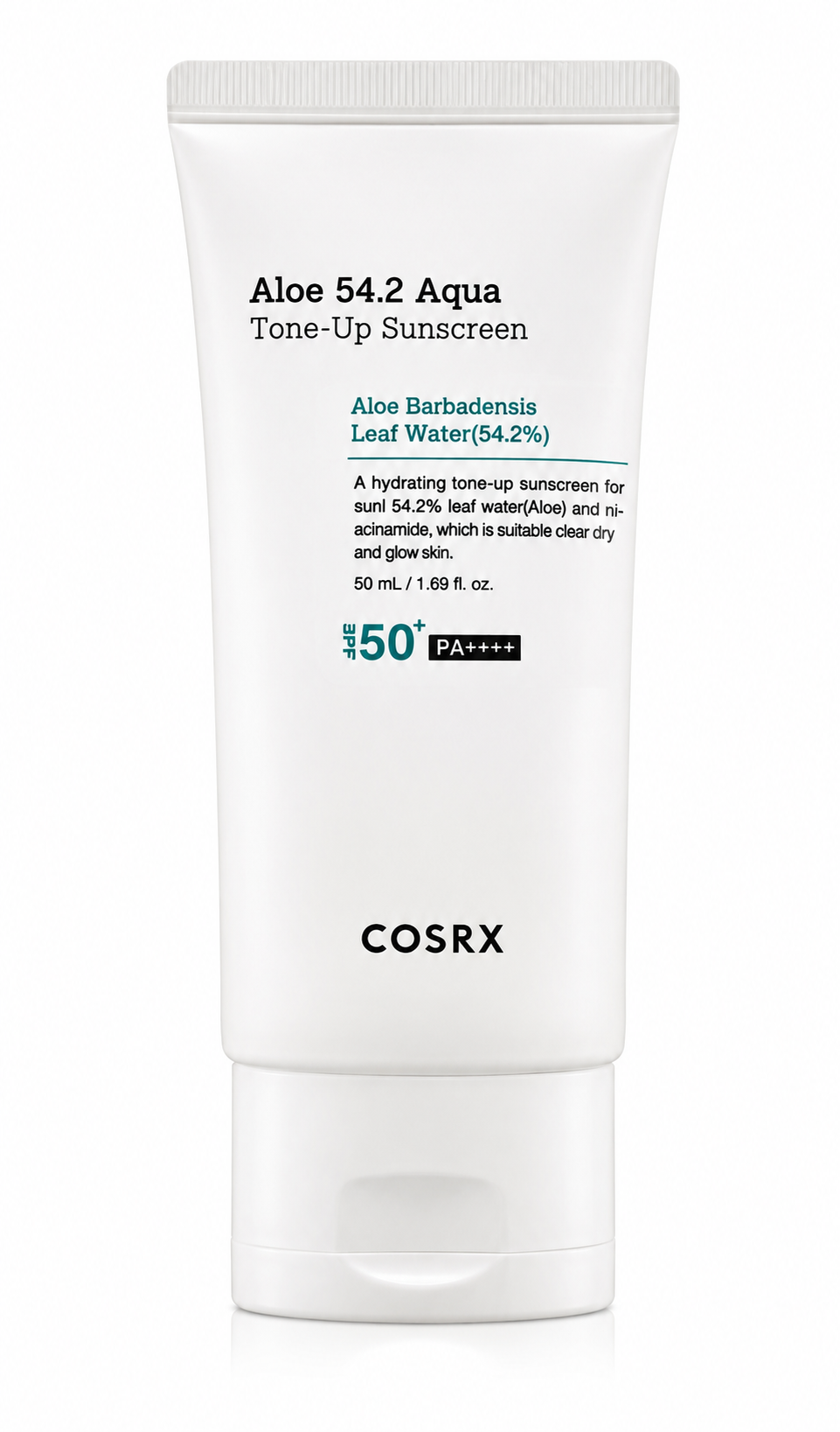 ضد آفتاب روشن‌کننده و آبرسان کوزارکس مدل Aloe 54.2 Aqua Tone-Up SPF50+ حجم 50 میلی‌لیتر (اورجینال)