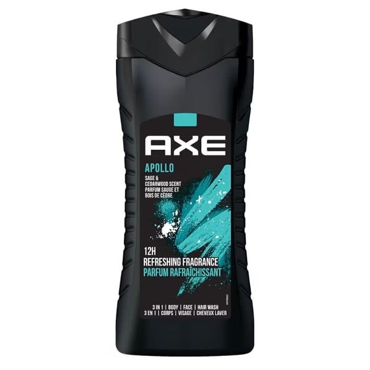 شامپو سه كاره مردانه آكس رایحه نارگیل و فلفل سیاه AXE