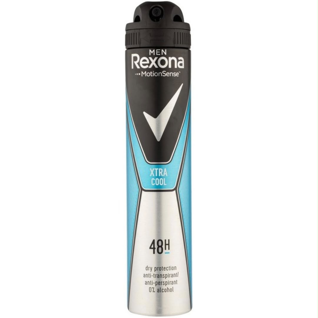 اسپری ضد تعریق مردانه رکسونا Rexona | محافظت ۴۸ ساعته، رایحه ماندگار و حجم ۲۰۰ میل (اورجینال)