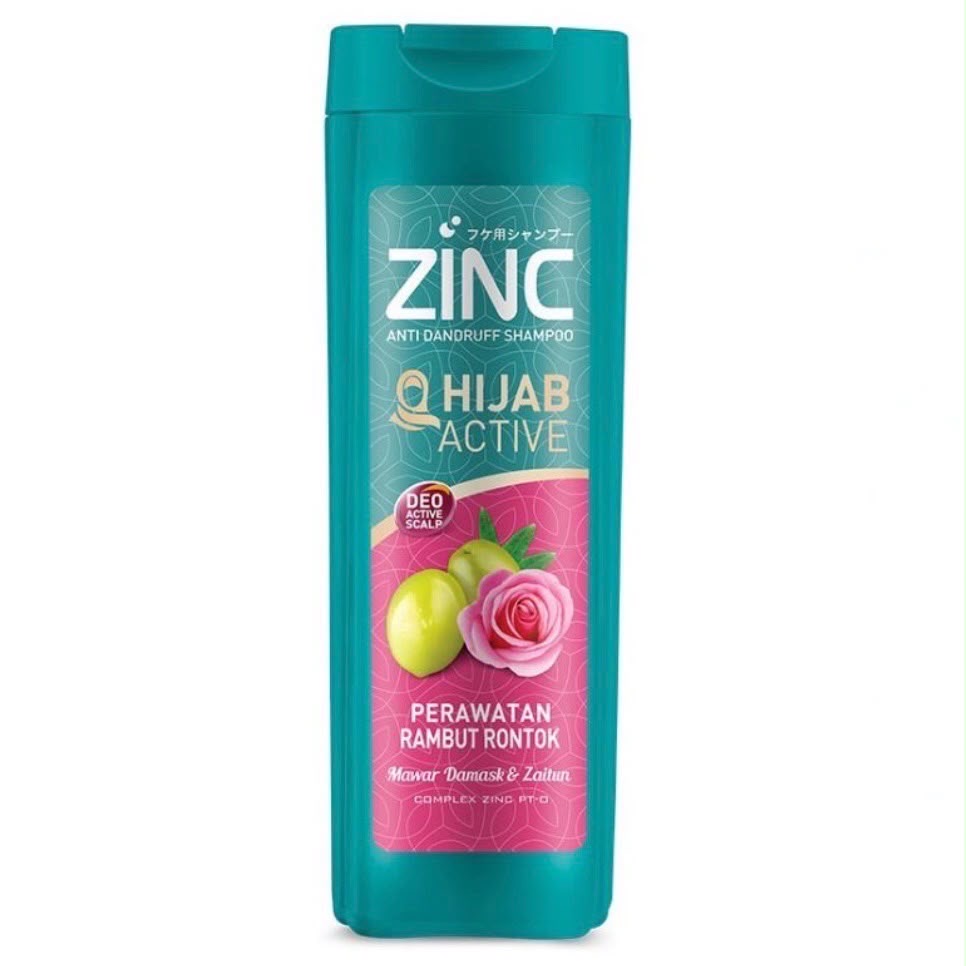 شامپو ضد ریزش و ضد شوره Zinc | حاوی زینک، تقویت‌کننده مو  حجم ۳۰۰ میل (اورجینال)