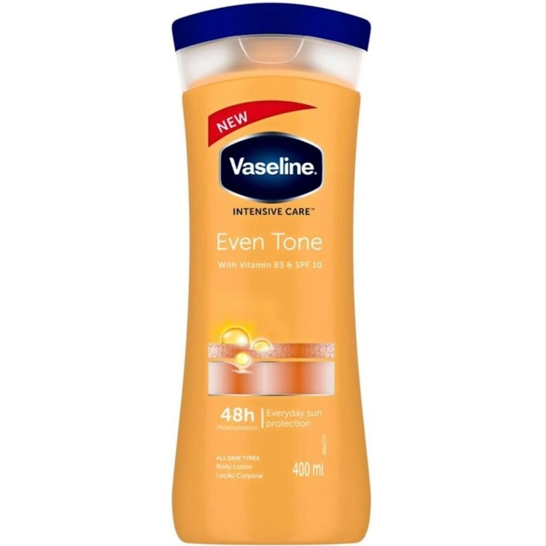 لوسیون بدن وازلین Vaseline ۴۰۰ میل | آبرسان، نرم‌کننده و مرطوب‌کننده پوست (اورجینال)