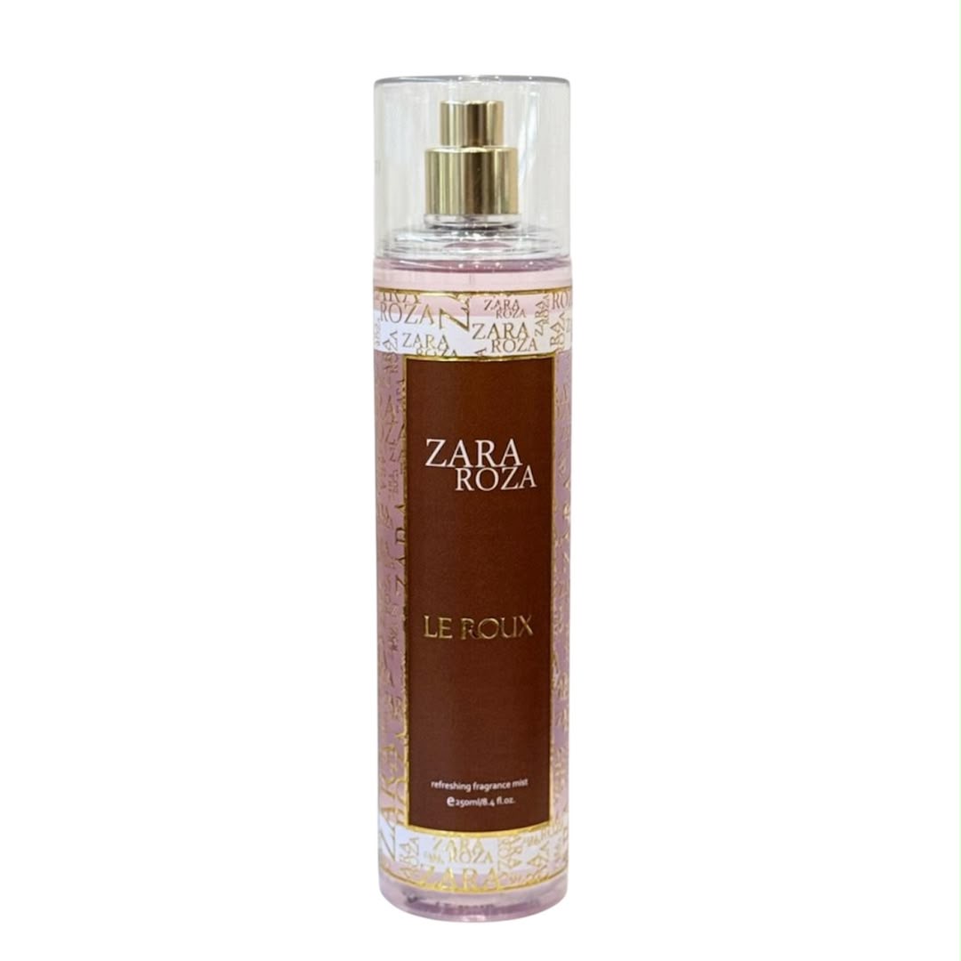 بادی اسپلش اماراتی زارا روزا ZARA ROZA | رایحه ماندگار، طراوت‌بخش و حجم ۲۵۰ میل (اورجینال)