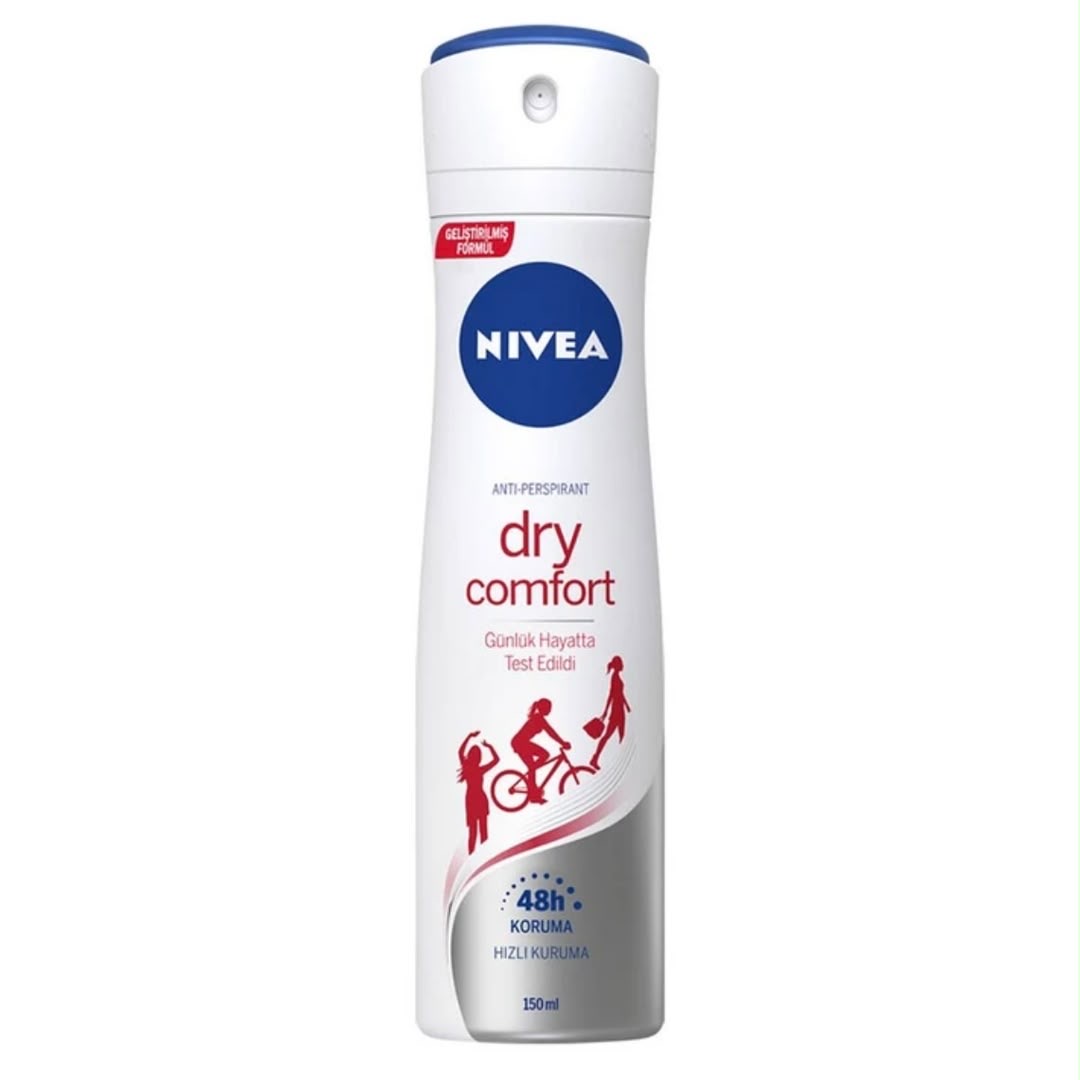 اسپری ضد تعریق  زنانه نیوآ NIVEA | محافظت ۴۸ ساعته، خوشبوکننده و حجم ۱۵۰ میل (اورجینال)