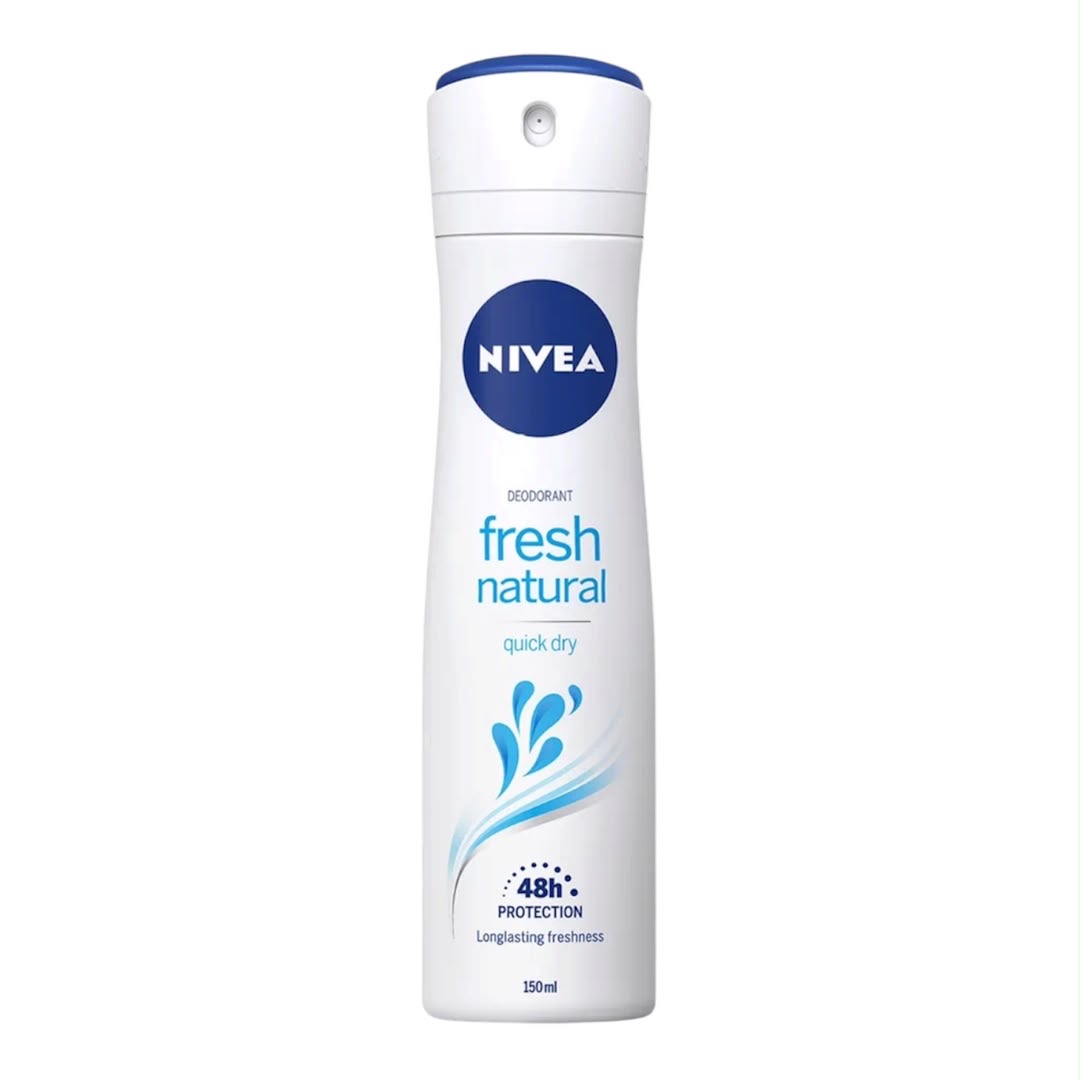 اسپری ضد تعریق  زنانه نیوآ NIVEA | محافظت ۴۸ ساعته، خوشبوکننده و حجم ۱۵۰ میل (اورجینال)