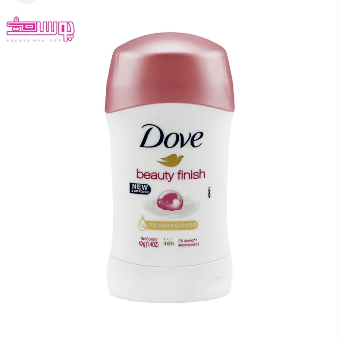 مام استیکی زنانه داو Dove | ضد تعریق و خوشبوکننده ۴۸ ساعته، محافظت طولانی‌مدت، جلوگیری از بوی نامطبوع، با رایحه دلپذیر، بدون ایجاد لک و مناسب استفاده روزانه (اورجینال)