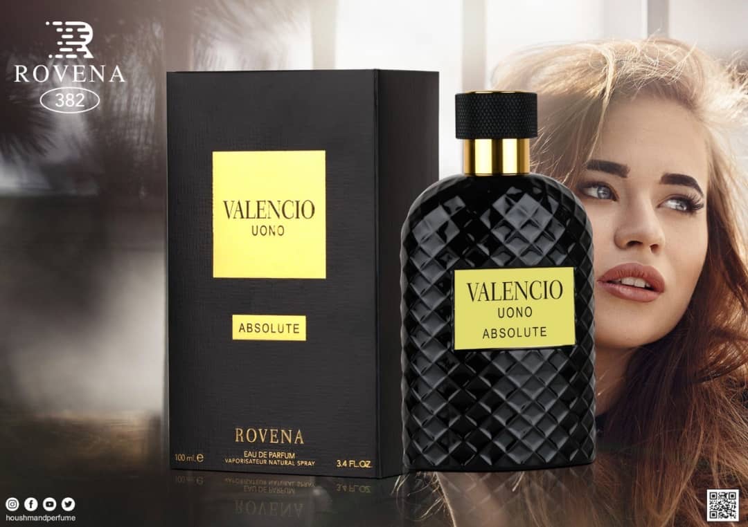 ادکلن روونا زنانه رایحه VALENCIO UONO ABSOLUTEحجم۱۰۰میل (اماراتی اورجینال)