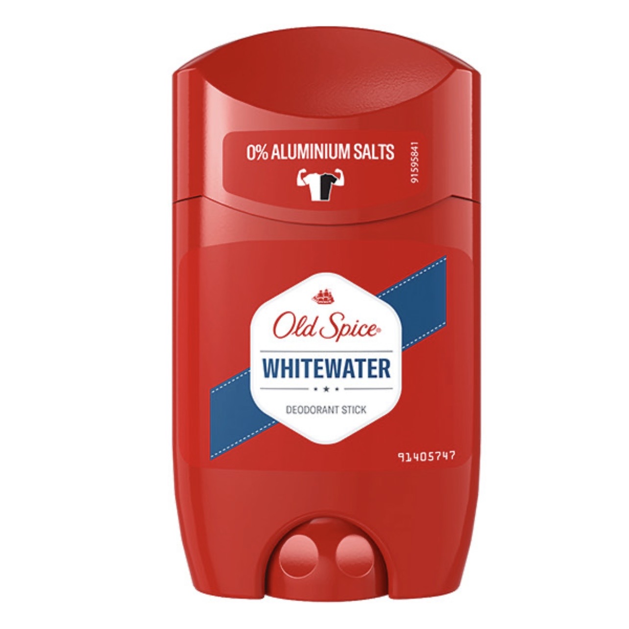 مام صابونی اولد اسپایس Old Spice رایحه Whitewater | حجم ۵۰ میلی‌لیتر، ضد تعریق و خوشبوکننده مردانه، ماندگاری ۴۸ ساعته، جلوگیری از بوی نامطبوع، رایحه خنک و دریایی، بدون ایجاد لک روی لباس، با بافت سبک، مناسب استفاده روزانه و انواع پوست (اورجینال)