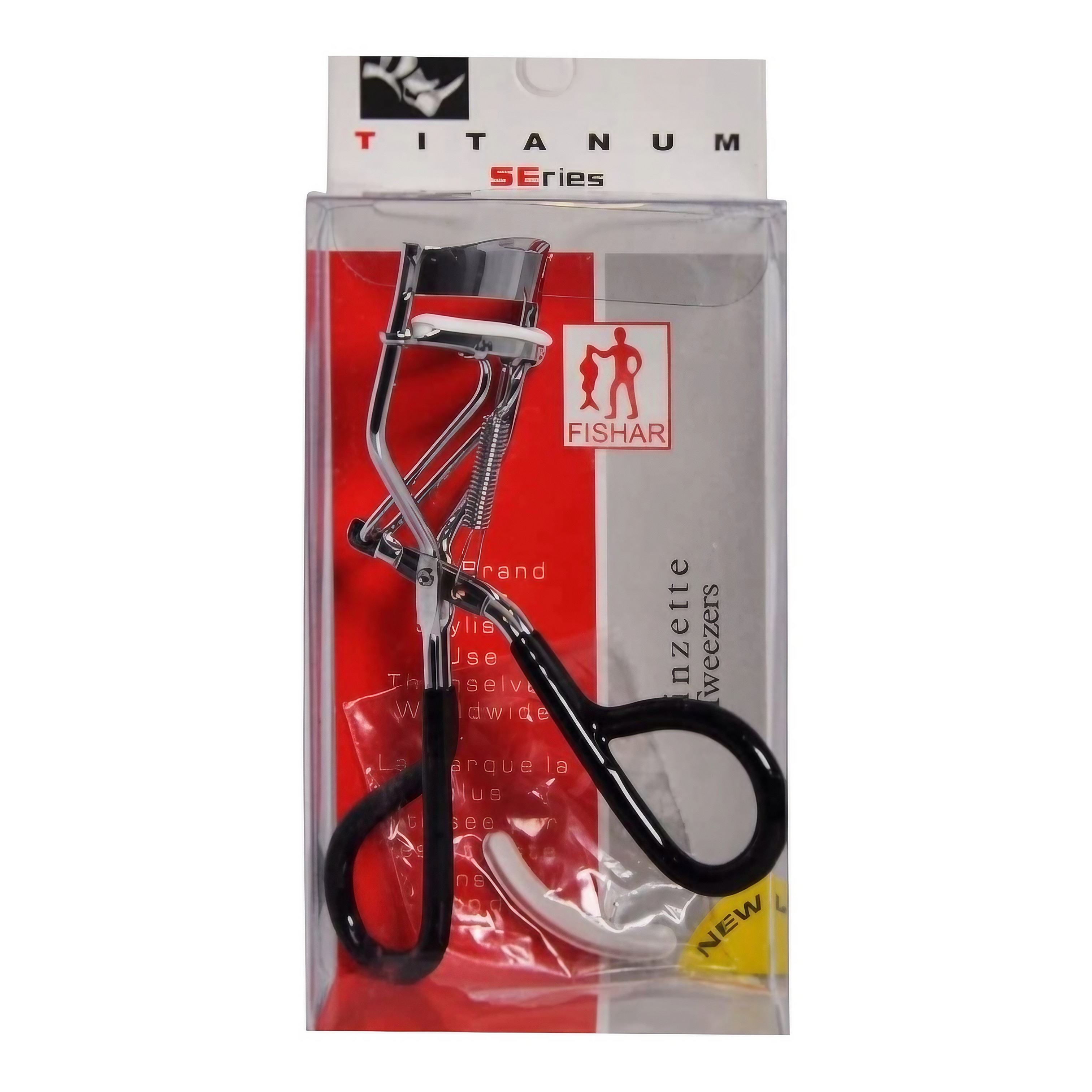 فرمژه فلزی تیتانیوم Titanium | فرمژه حرفه‌ای مقاوم، خوش‌دست و مناسب حالت‌دهی مژه‌ها (اورجینال)
